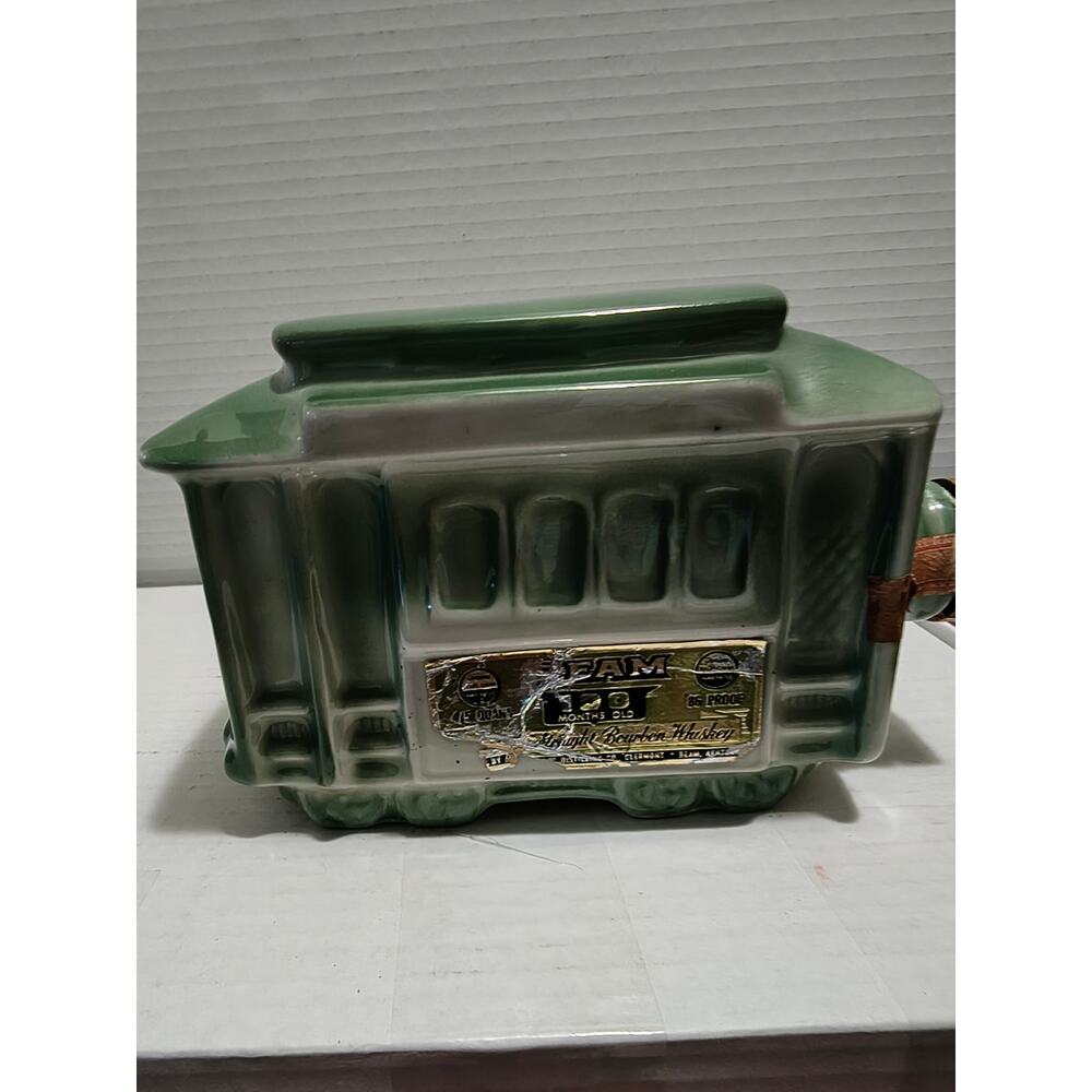 Vintage Jim Beam San Francisco Cable Car Whiskey Decanter